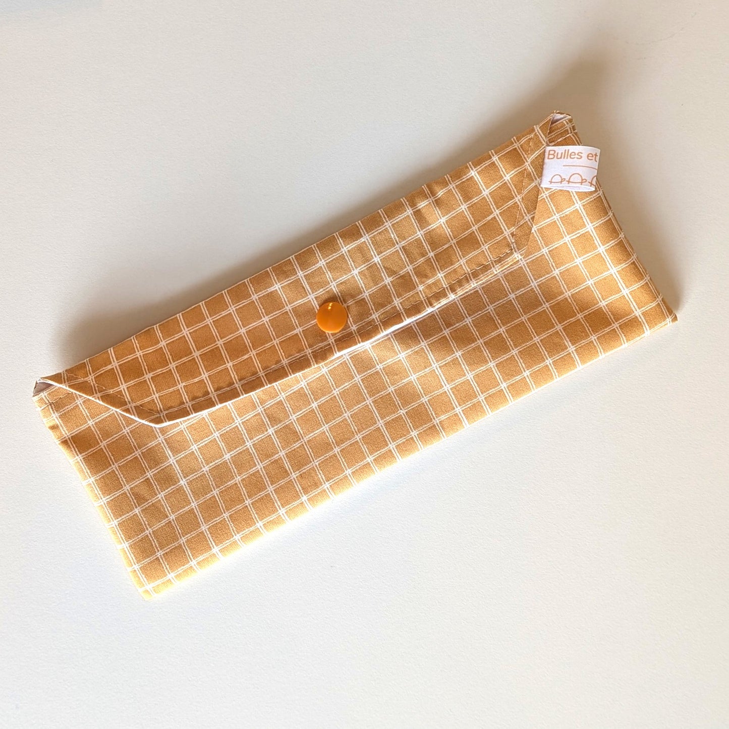 pochette imperméable couverts ou brosse à dents