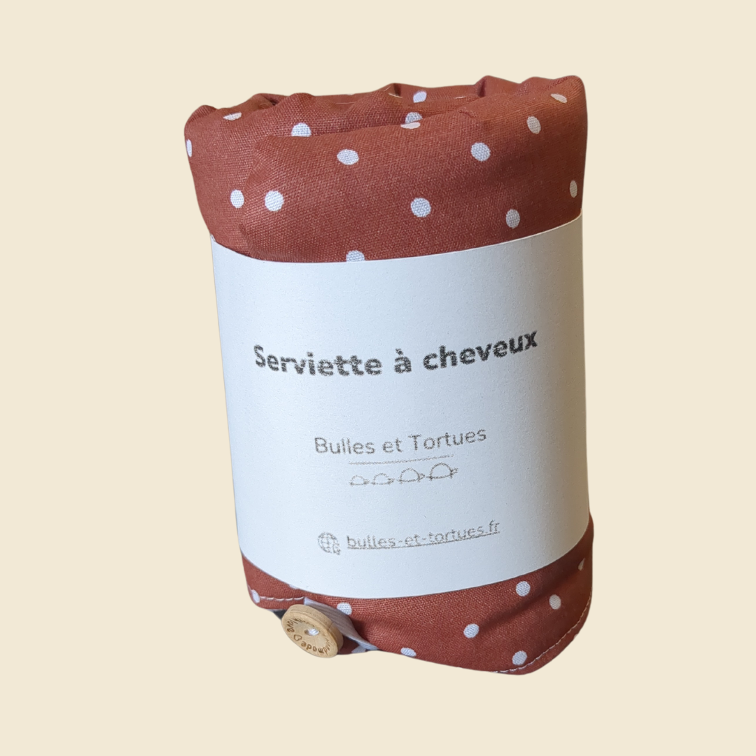 Pack serviette à cheveux ultra absrobante