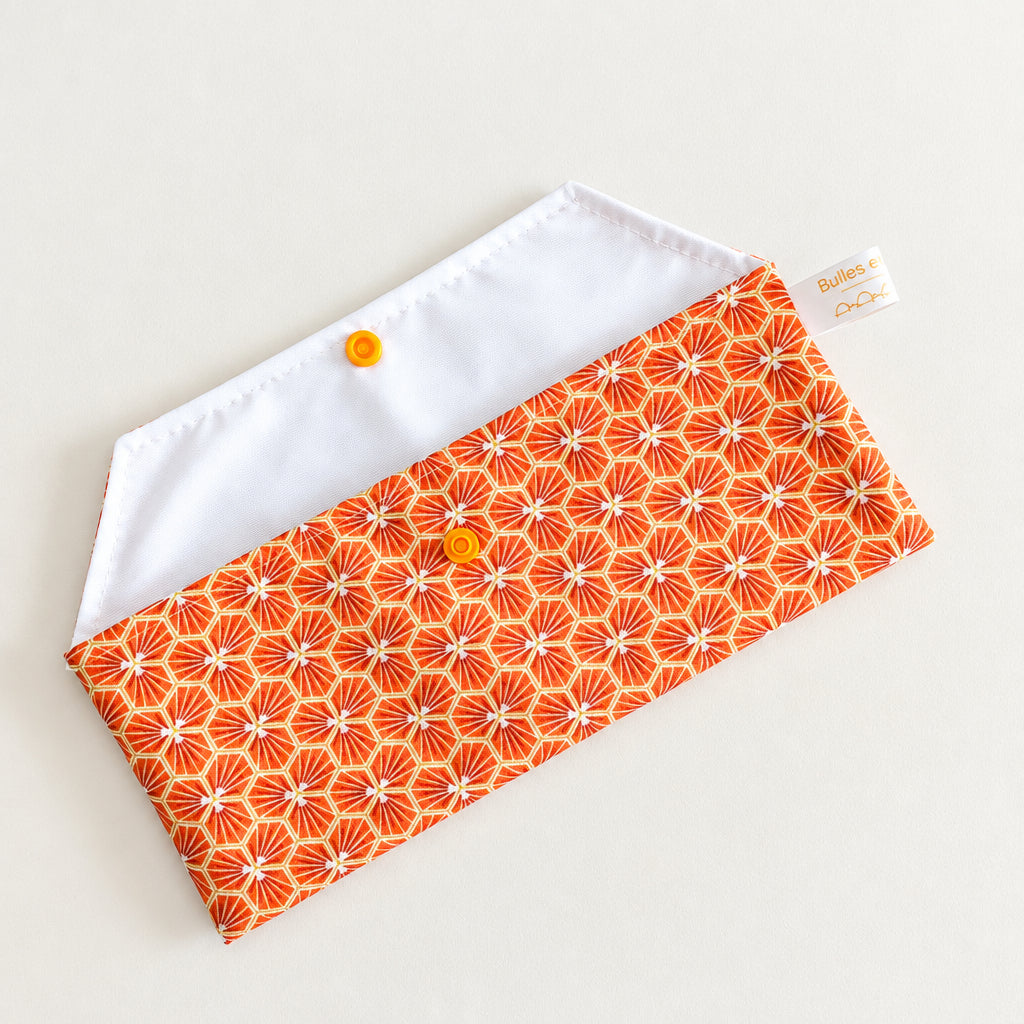 pochette imperméable couverts ou brosse à dents
