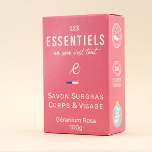 Savon Les Essentiels - Géranium Rosa